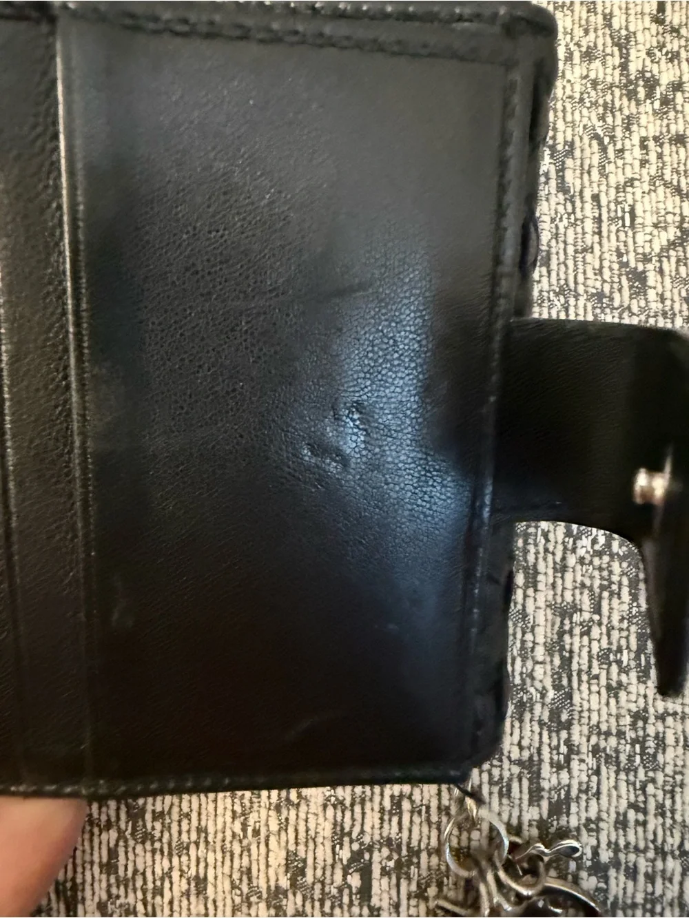 Christian Dior Wallet - black leather